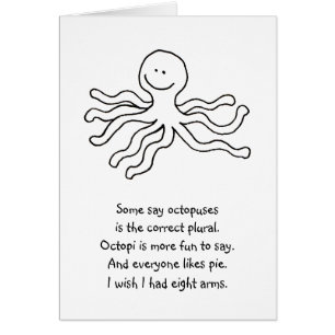 Octopus - leuke lijn met een gelukkig kunstontwerp