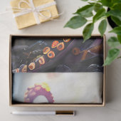 Octopus levendig gekleurd Decoupage tissuepapier (Geschenk)