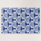 Octopus (lichte achtergrond) moeilijk legpuzzel (Horizontaal)