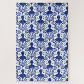 Octopus (lichte achtergrond) moeilijk legpuzzel (Verticaal)