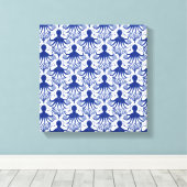 Octopus (light background) canvas afdruk (Insitu (Houten vloer))