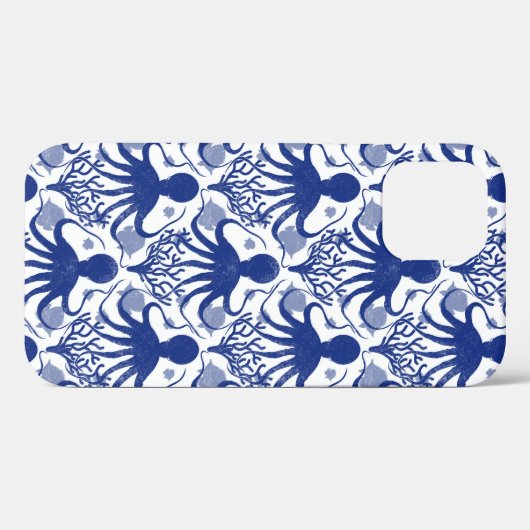 Octopus (light background) Case-Mate iPhone case (Achterkant (horizontaal))