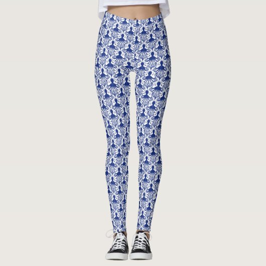 Octopus (light background) leggings (Voorkant)