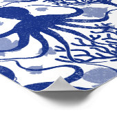 Octopus (light background) poster (Hoek)