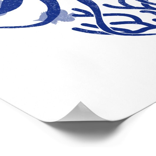 Octopus (light background) poster (Hoek)