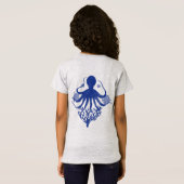 Octopus (light background) t-shirt (Achterkant volledig)