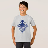 Octopus (light background) t-shirt (Voorkant volledig)