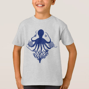 Octopus (light background) t-shirt
