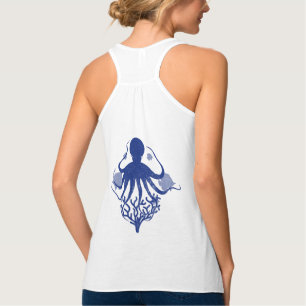 Octopus (light background) tanktop