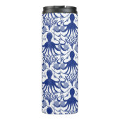 Octopus (light background) thermosbeker (Achterkant)