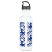 Octopus (light background) waterfles  (Achterkant)