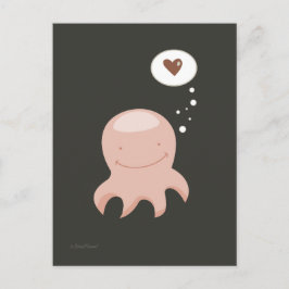 Octopus Love briefkaart