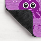 Octopus Love custom mousepad Muismat (Hoek)