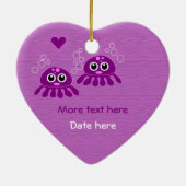 Octopus Love Custom ornament (Achterkant)