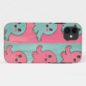 octopus love iPhone case (Achterkant (horizontaal))