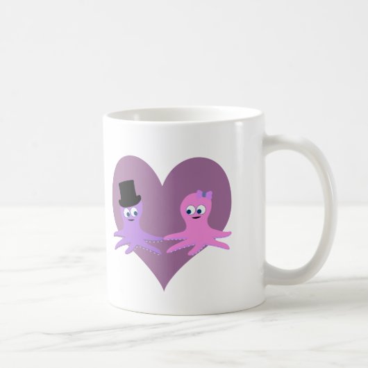 Octopus Love Koffiemok (Rechts)