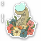 Octopus Love Laptop Sticker (Voorkant)