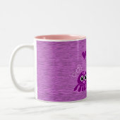 Octopus Love mok - kies stijl en kleur (Links)