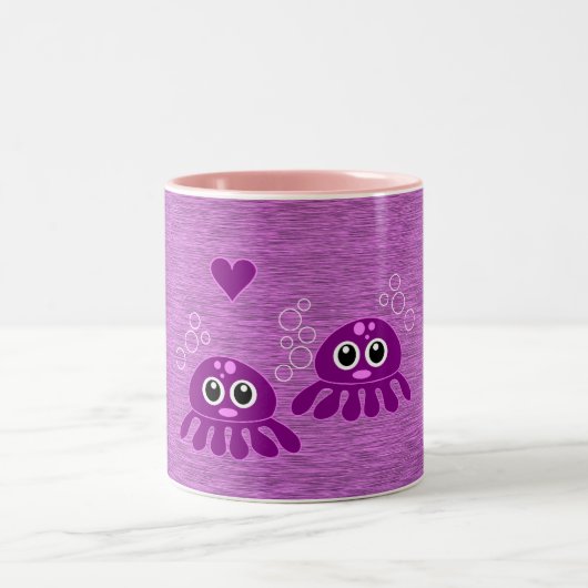 Octopus Love mok - kies stijl en kleur (Center)