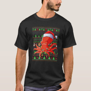 Octopus Lover Family Matching Ugly Octopus Christm T-shirt