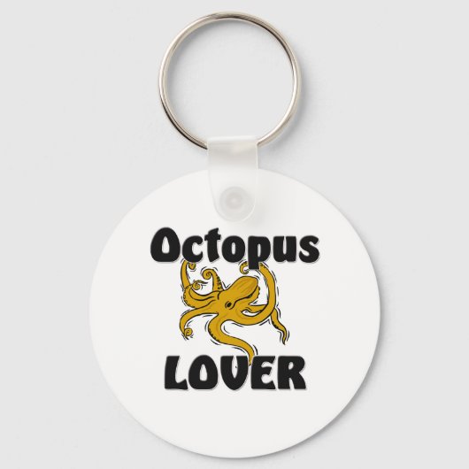 Octopus Lover Sleutelhanger (Voorkant)