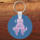 Octopus Loves You Sleutelhanger (Voorkant)
