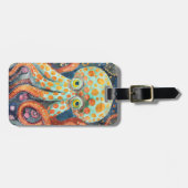 Octopus Luggage Tag Bagagelabel (Voorkant horizontaal)