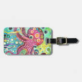 Octopus Luggage Tag Bagagelabel (Voorkant horizontaal)