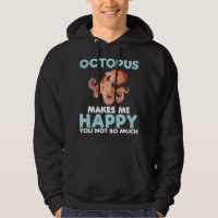 Octopus maakt Happy Grappige Ocean Animal Sea Food