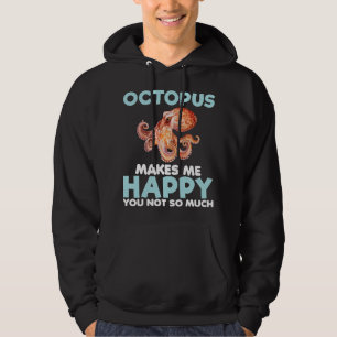 Octopus maakt Happy Grappige Ocean Animal Sea Food Hoodie