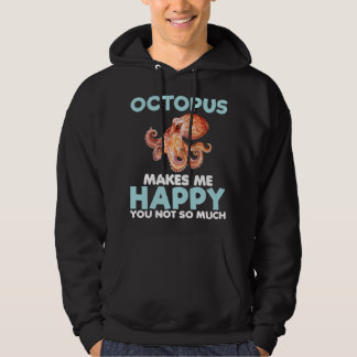 Octopus maakt Happy Grappige Ocean Animal Sea Food Hoodie