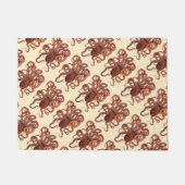  octopus Macropus, zeewaterdieren Deurmat (Voorkant)