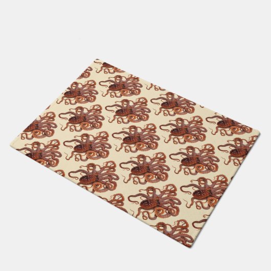  octopus Macropus, zeewaterdieren Deurmat (Schuin)