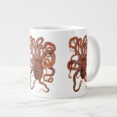  octopus Macropus, zeewaterdieren Grote Koffiekop (Voorkant rechts)