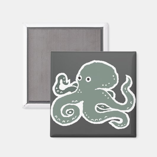 Octopus Magneet (Voorkant / Achterkant)