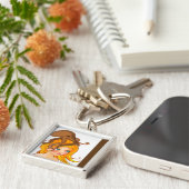 octopus maiden sleutelhanger (Zijkant)