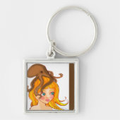 octopus maiden sleutelhanger (Voorkant)