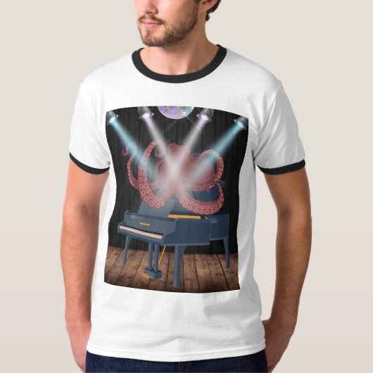  octopus Mannen T-shirt (Voorkant)