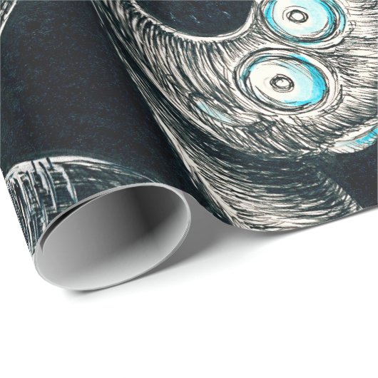 Octopus  Map Beige Cadeaupapier (Rol Hoek)