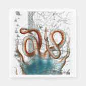 Octopus  Map Servetten (Voorkant)