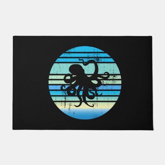 Octopus Marine Biologist Deurmat (Voorkant)