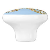  Octopus Marine Life illustratie Keramische Knop (Zijkant)