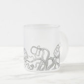 Octopus Matglas Koffiemok (Voorkant rechts)