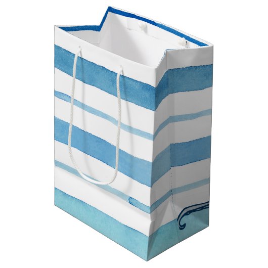 Octopus Medium Cadeauzakje (Voorkant Gekanteld)