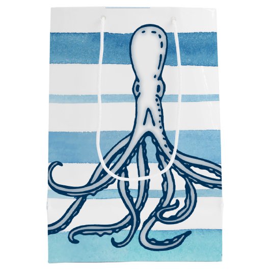 Octopus Medium Cadeauzakje (Achterkant)