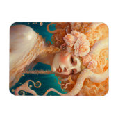 Octopus Mermaid Fantasy Art Magnet Magneet (Horizontaal)