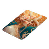 Octopus Mermaid Fantasy Art Magnet Magneet (Linkerzijde)