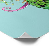 Octopus Mermaid Poster print (Hoek)