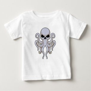 Octopus met 8 armen en schedel