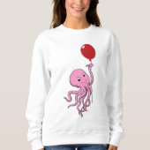 Octopus met ballon trui (Voorkant)